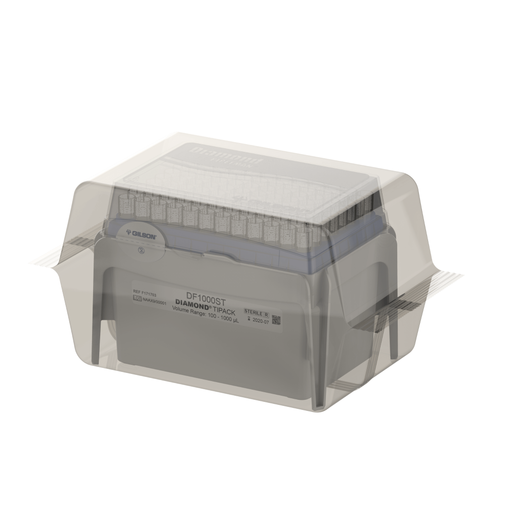 PIPETMAN DIAMOND Tips, DF1000ST, TIPACK, 100-1000 µL, 960