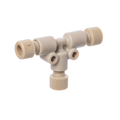 P-712  PEEK Tee .020' I.D. 1/4-28