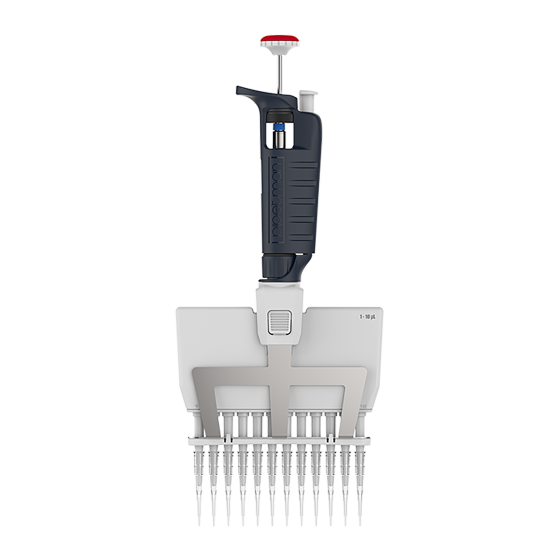 PIPETMAN Multichannel P12x10, 1-10µL